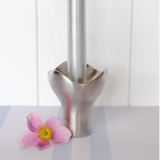 Georg Jensen Bloom Kerzenständer, Edelstahl