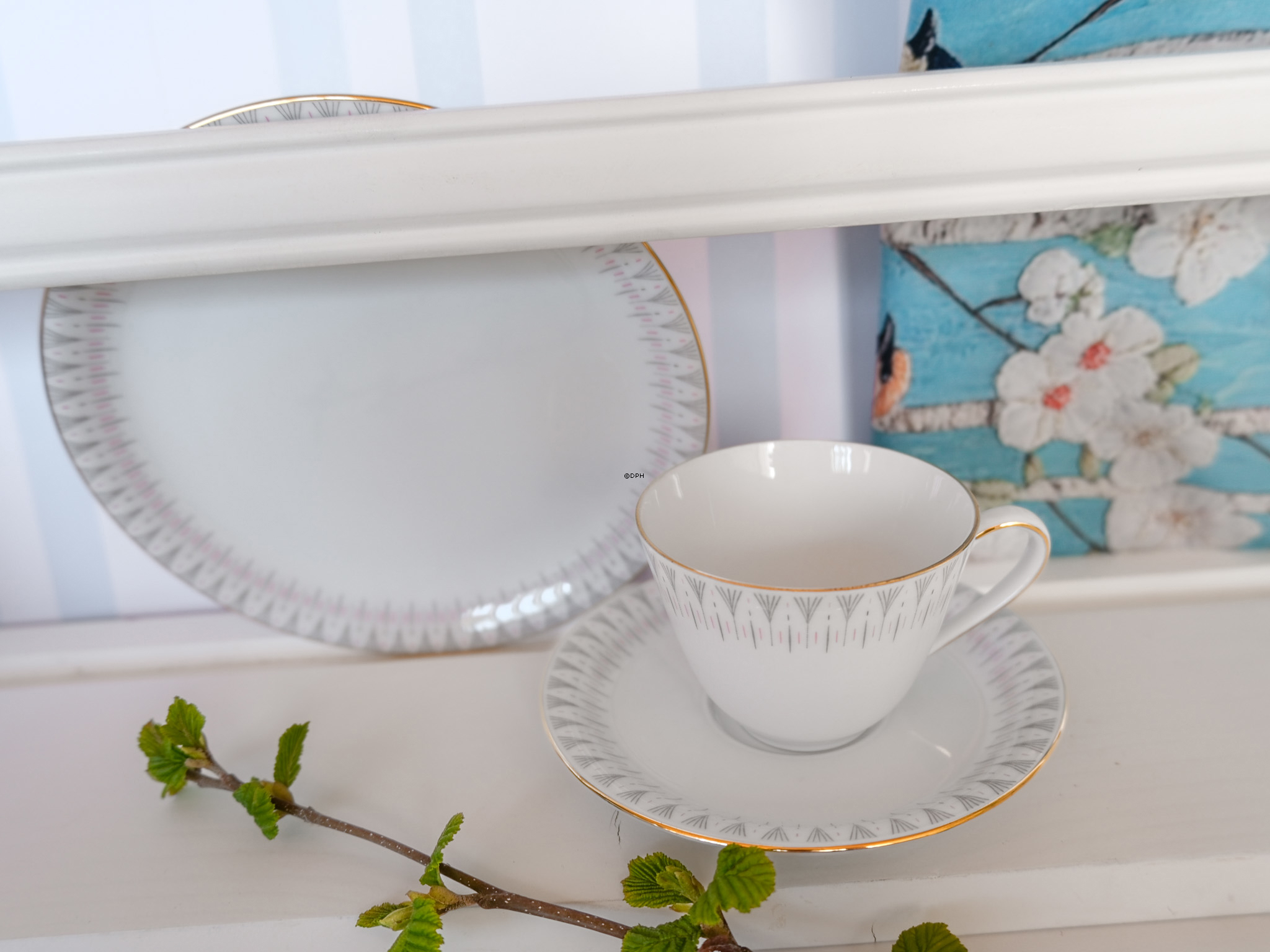 Bavaria Kongeaa Kaffeeservice für 12 Personen (Retro/Vintage)