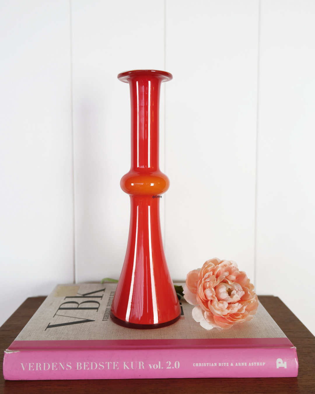 Holmegaard Rot Palette Vase Design Michael Bang