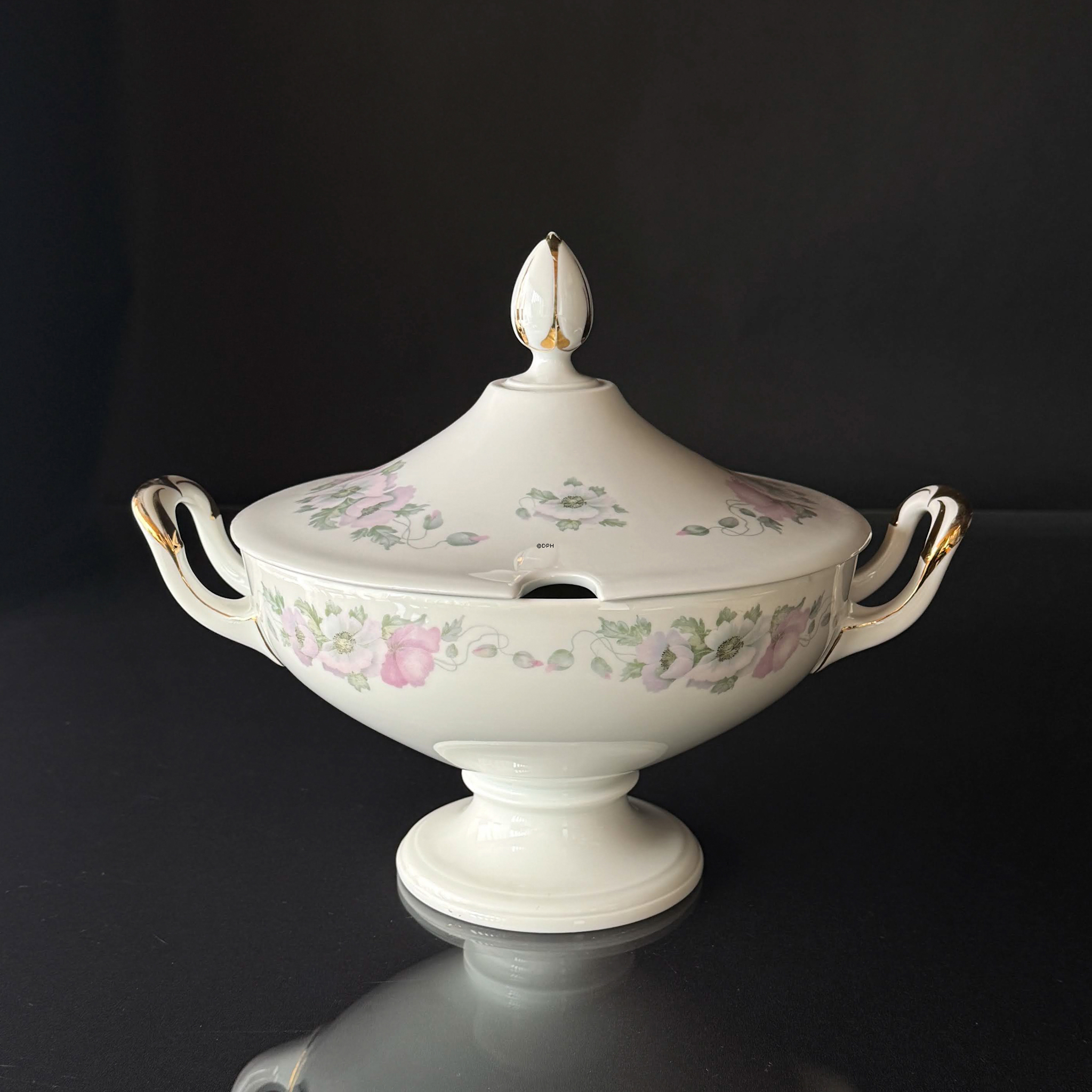 Rosenthal Josephine Terrine mit Blumen