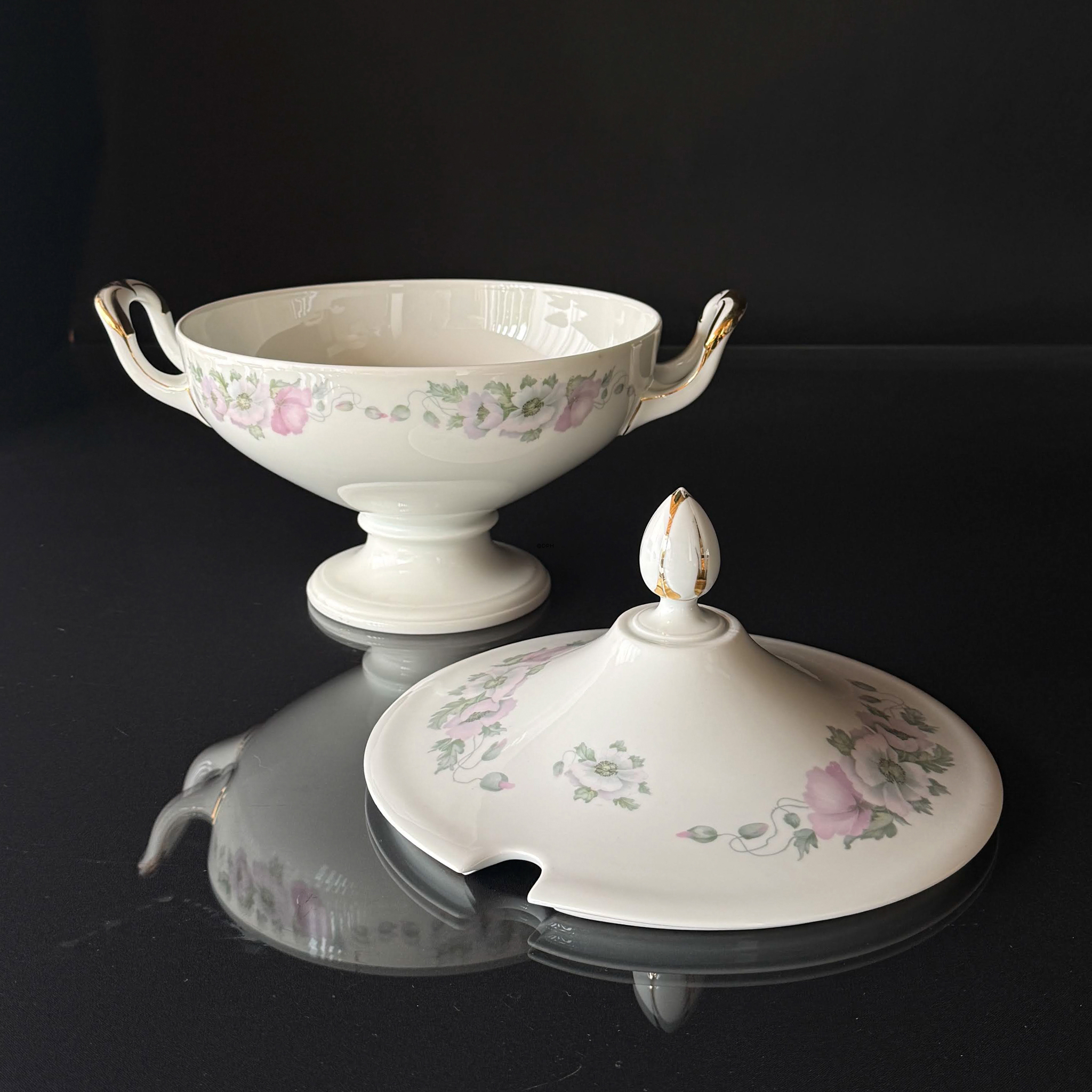 Rosenthal Josephine Terrine mit Blumen