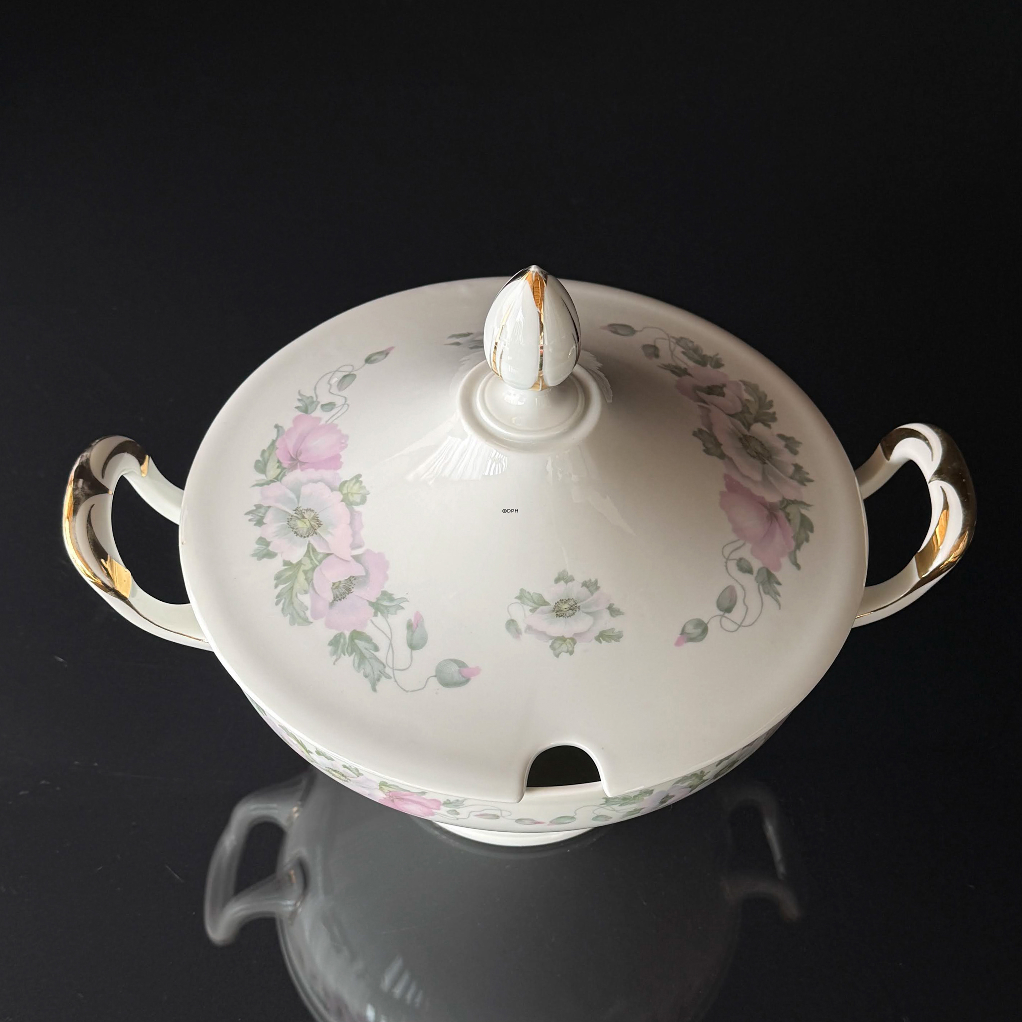Rosenthal Josephine Terrine mit Blumen