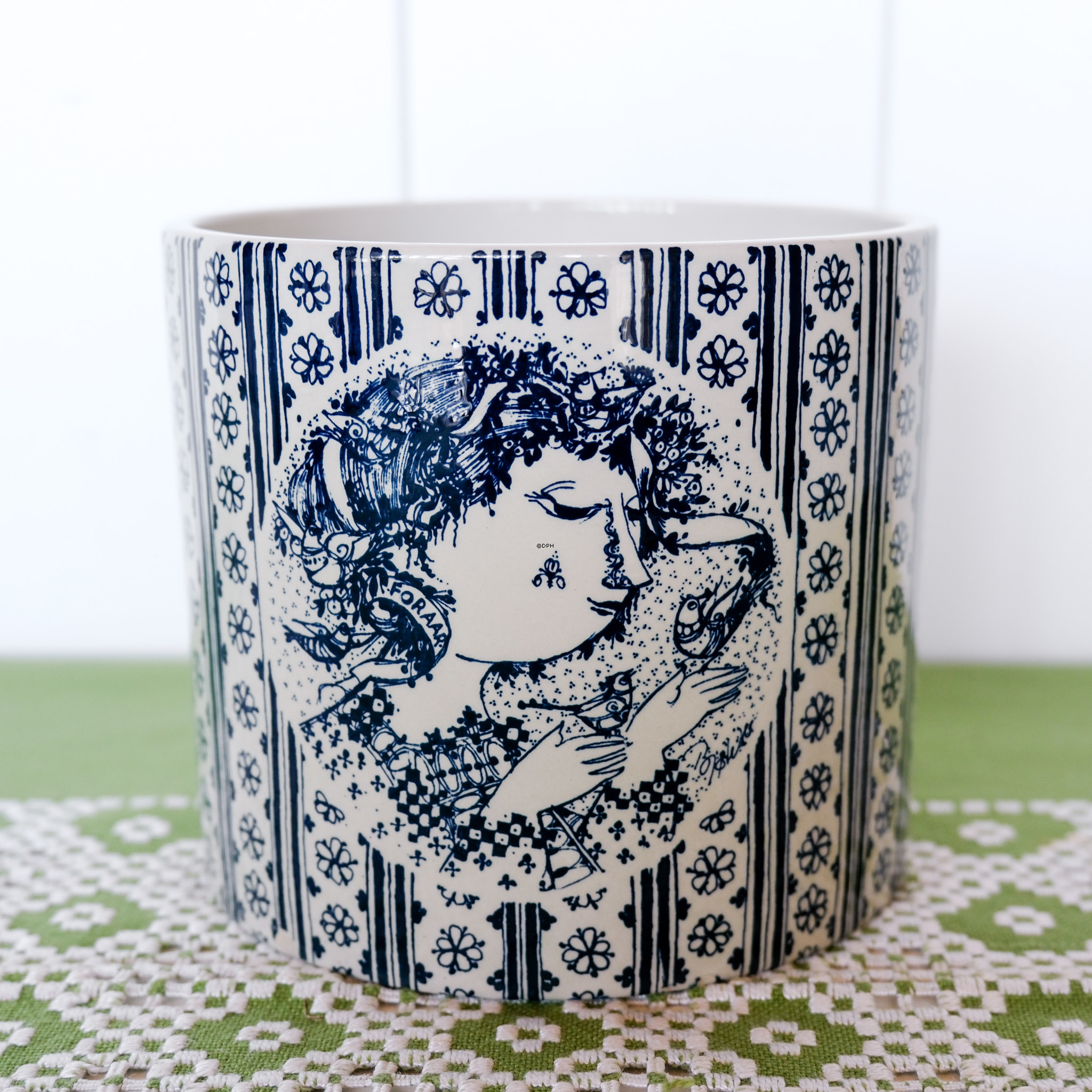 Wiinblad Blumentopf - Blau
