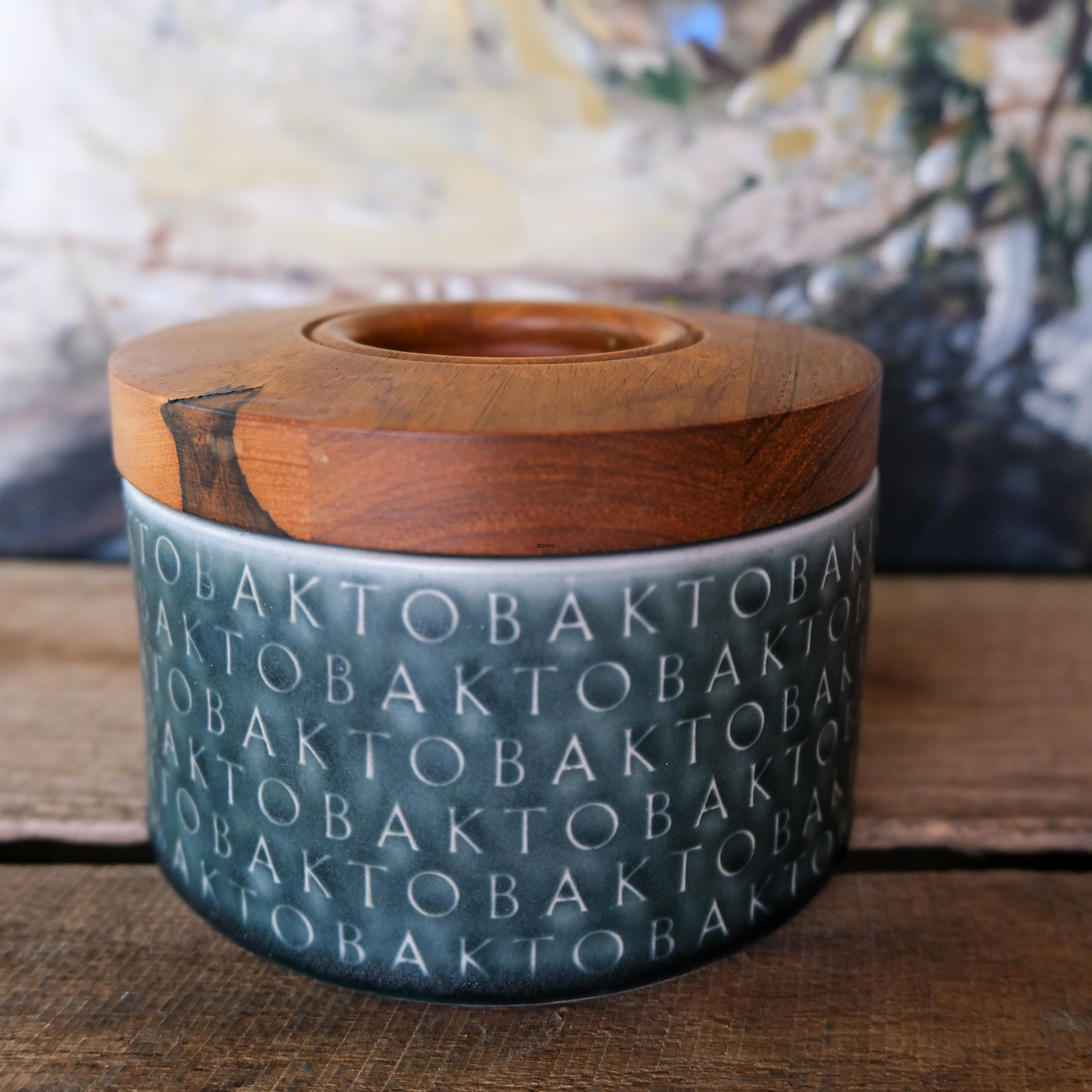 Kronjyden Tabakdose mit Deckel