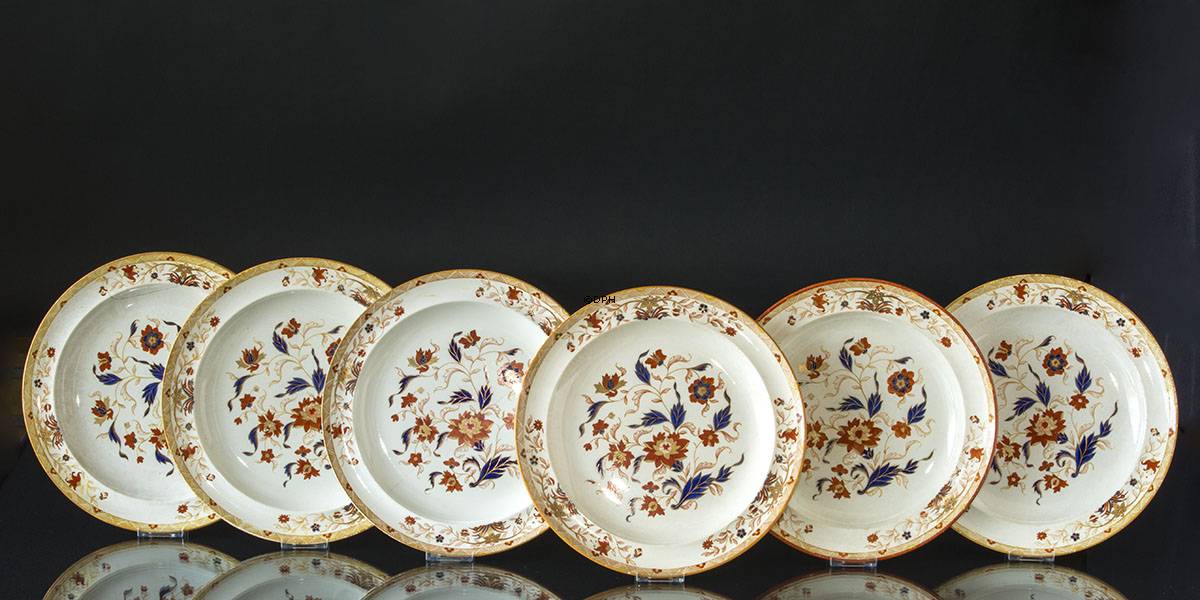 Wedgwood Imai teller, 6 Stück