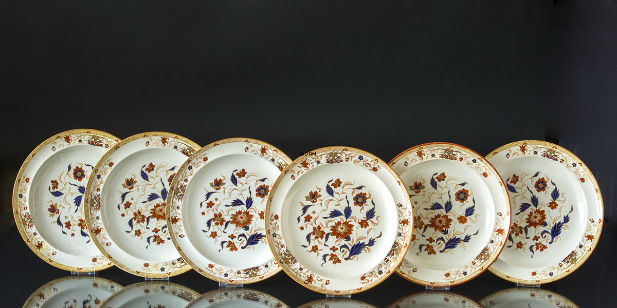 Wedgwood Imai teller, 6 Stück