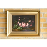 Porzellanbilder mit Blumen - (1 styk)  J. L. Jensen - Royal Copenhagen