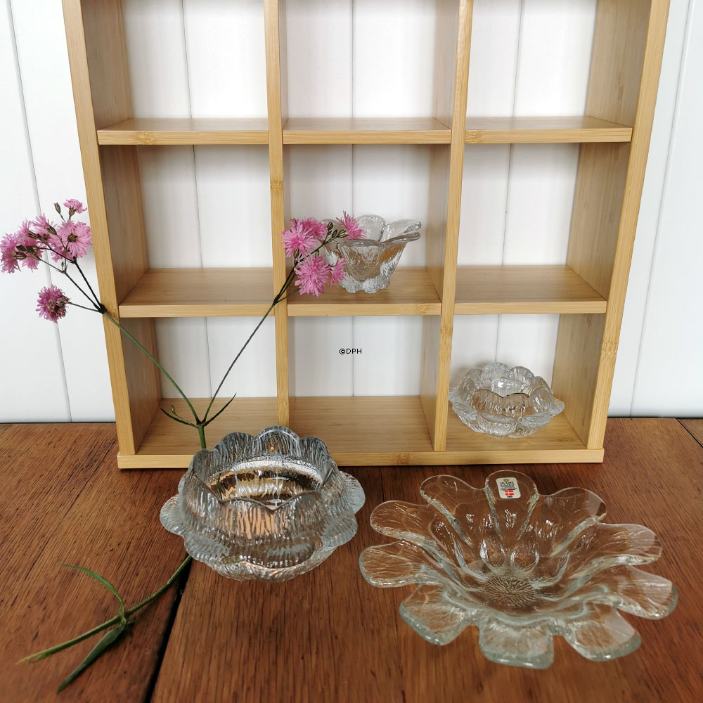 Holmegaard Multi kleine Schale, Klares Glas, 9 cm