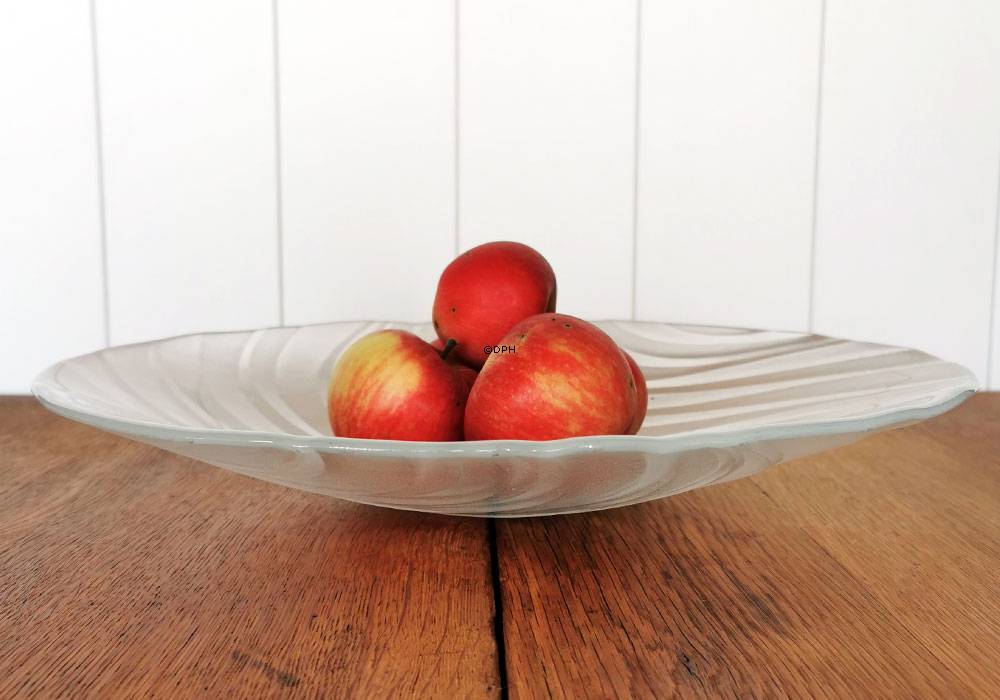 Holmegaard Skagerak Schale, Klarglas, 39 cm