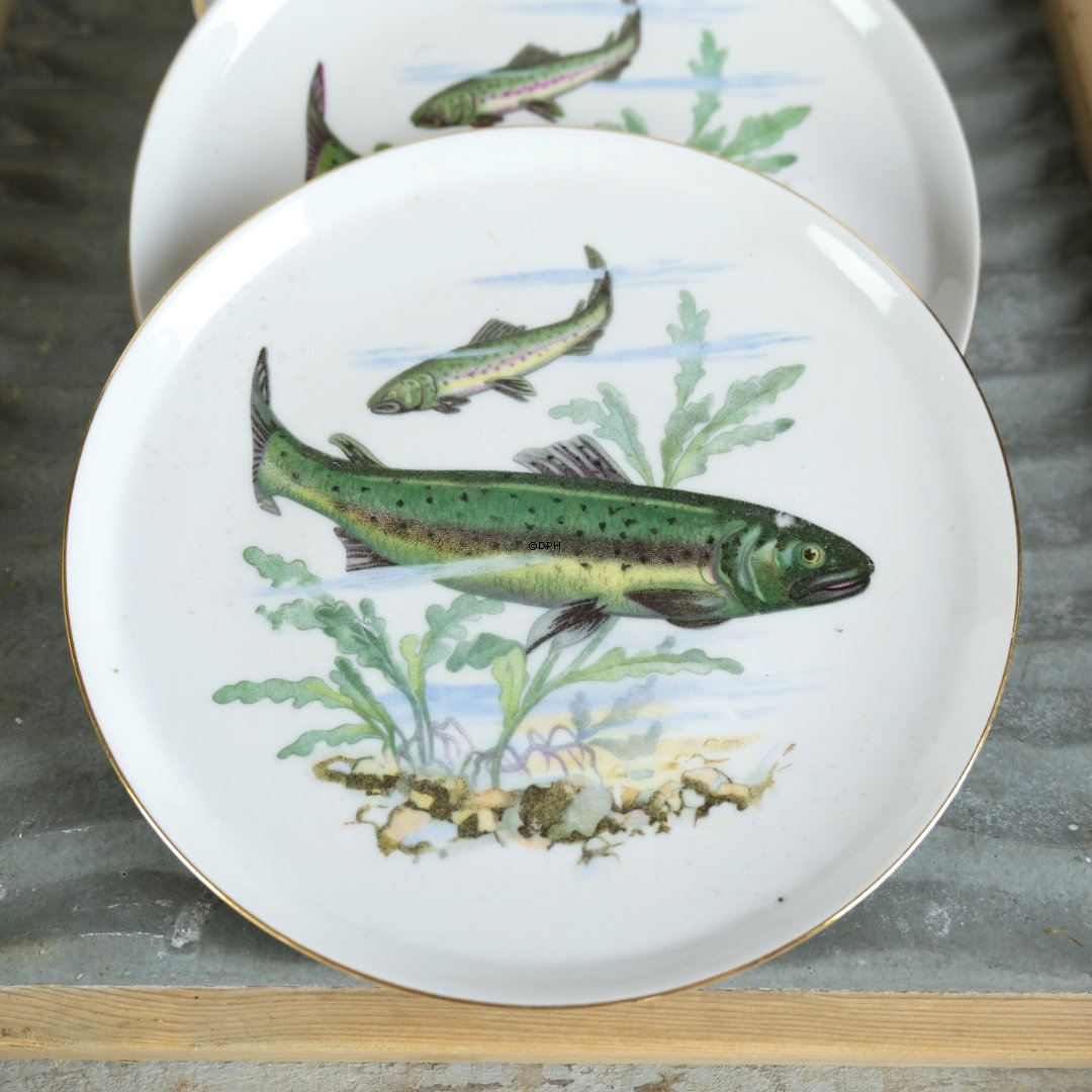 eller mit Fisch, Set von 12 Stück