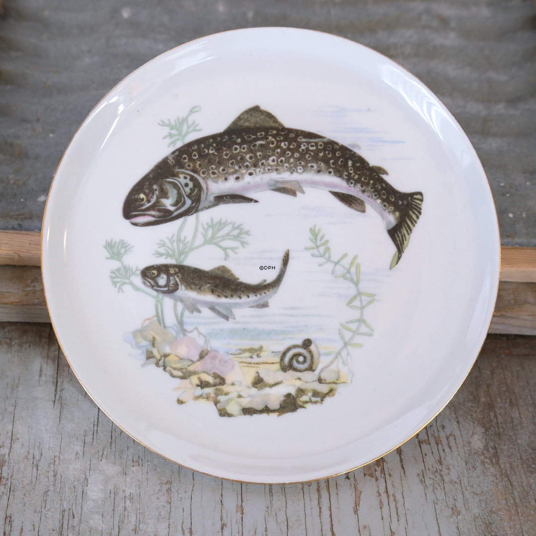 eller mit Fisch, Set von 12 Stück