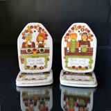 Turi Design, Folklore-Teller, Set aus 6 Stück