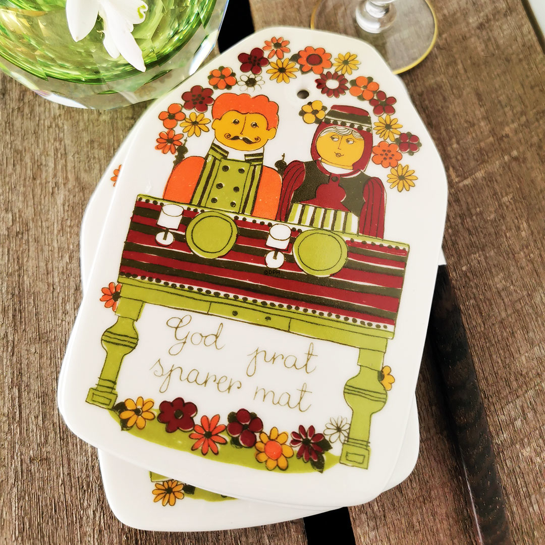 Turi Design, Folklore-Teller, Set aus 6 Stück