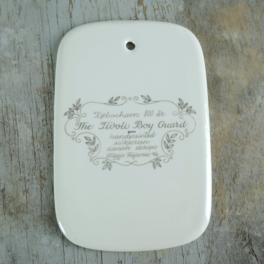 Figgjo Fayence-Platten zur Feier des 800-jährigen Bestehens von Kopenhagen, Set aus 6 Stück
