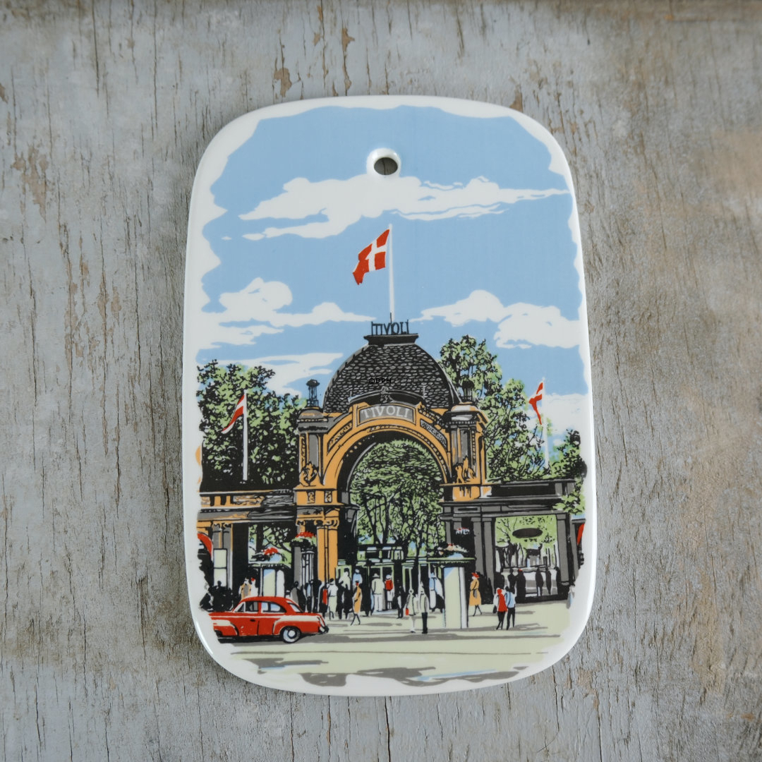 Figgjo Fayence-Platten zur Feier des 800-jährigen Bestehens von Kopenhagen, Set aus 6 Stück