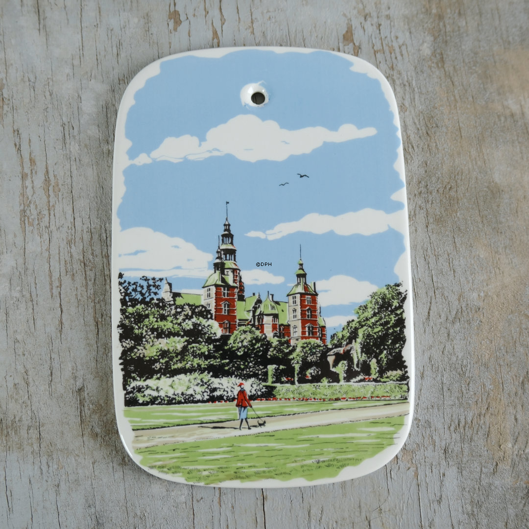 Figgjo Fayence-Platten zur Feier des 800-jährigen Bestehens von Kopenhagen, Set aus 6 Stück