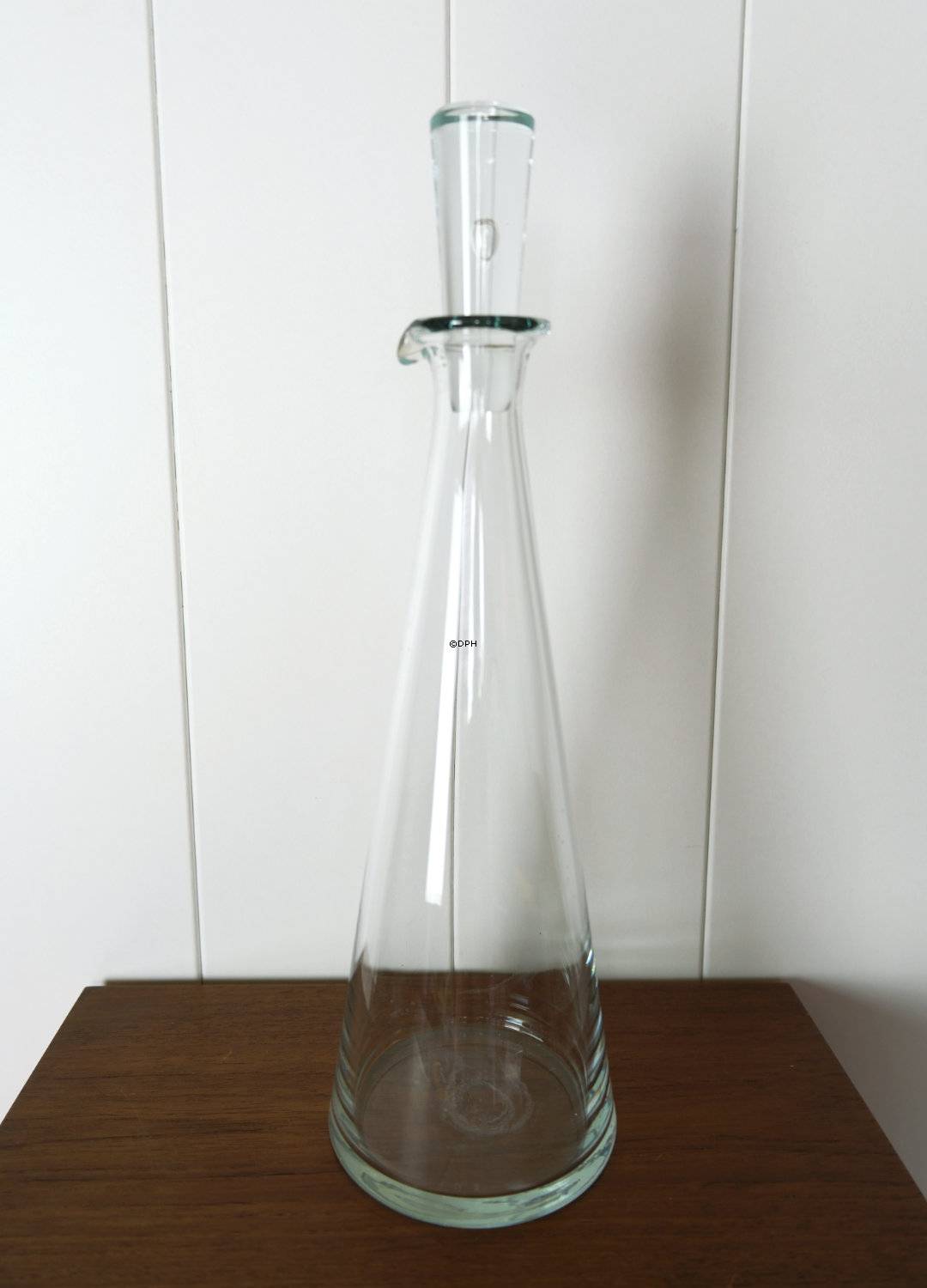 Glas Karafe mit Stopfen