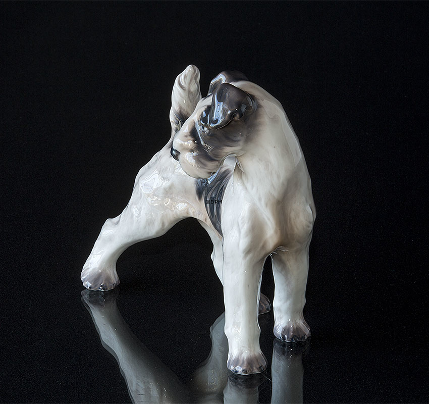 Foxterrier Stehend Dahl Jensen Figur Nr. 1001