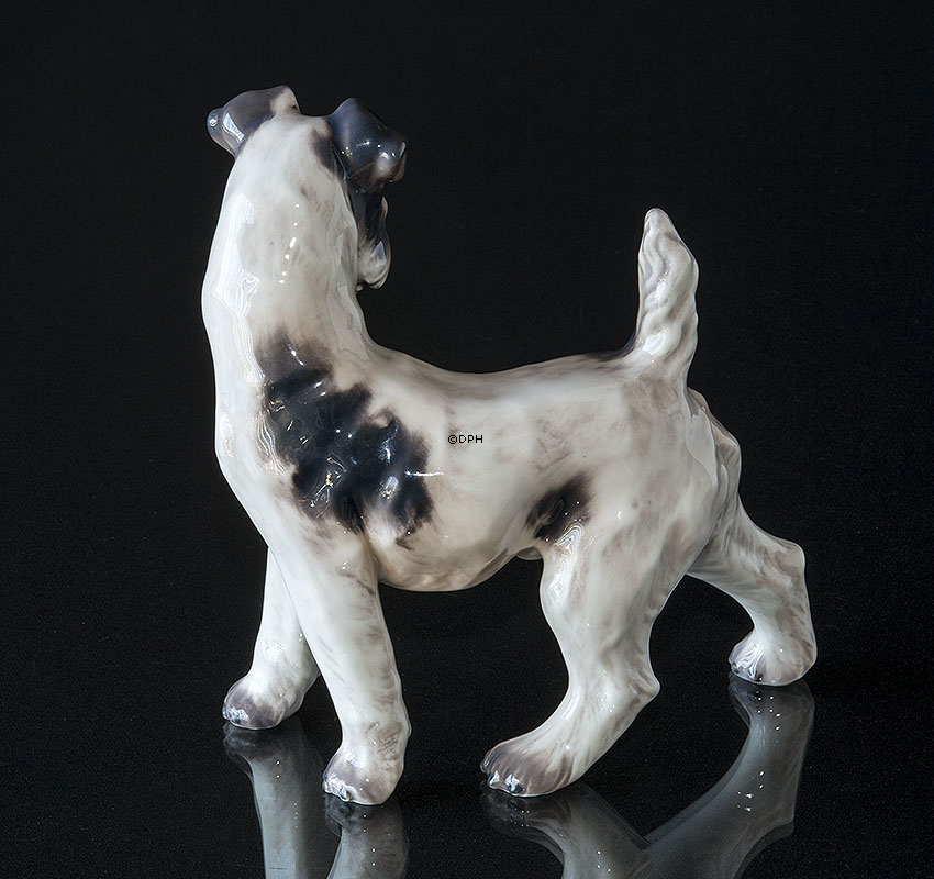 Foxterrier Stehend Dahl Jensen Figur Nr. 1001