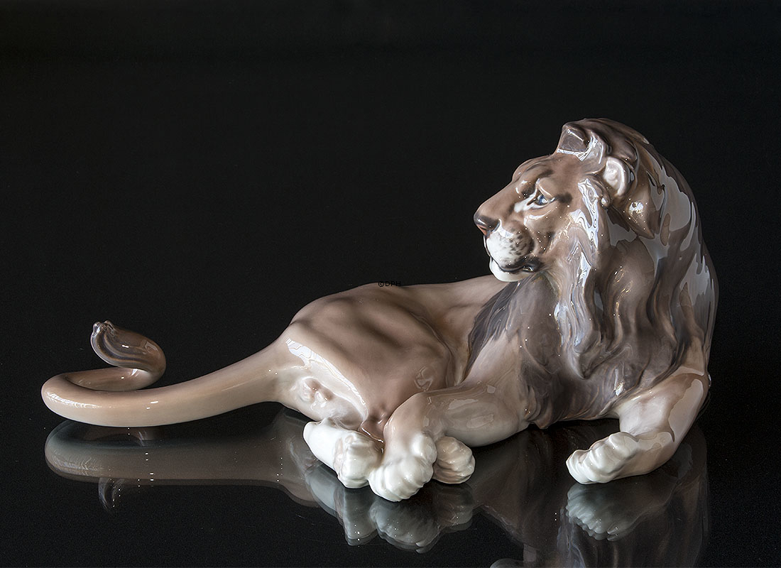 Löwe, Liegend, Dahl Jensen Figur Nr. 1022