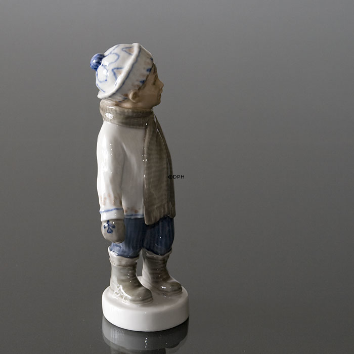 Winter "Junge mit Schal" Dahl Jensen Figur Nr. 1064