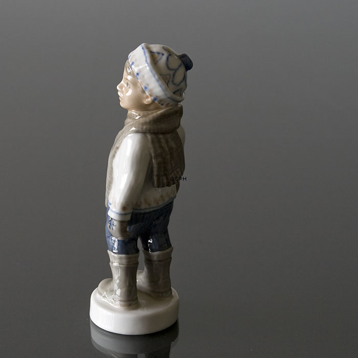 Winter "Junge mit Schal" Dahl Jensen Figur Nr. 1064