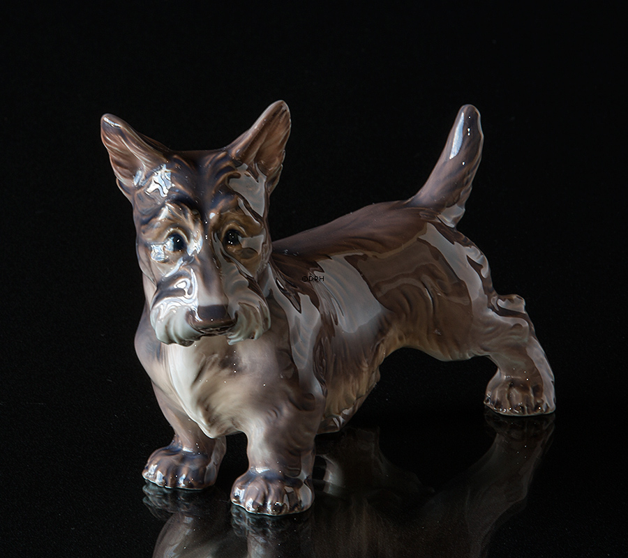 Dahl Jensen Scottish Terrier Figur Nr. 1066