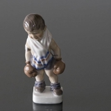 "Boxer" Junge mit Boxhandschuhen Figur Dahl Jensen Nr. 1069