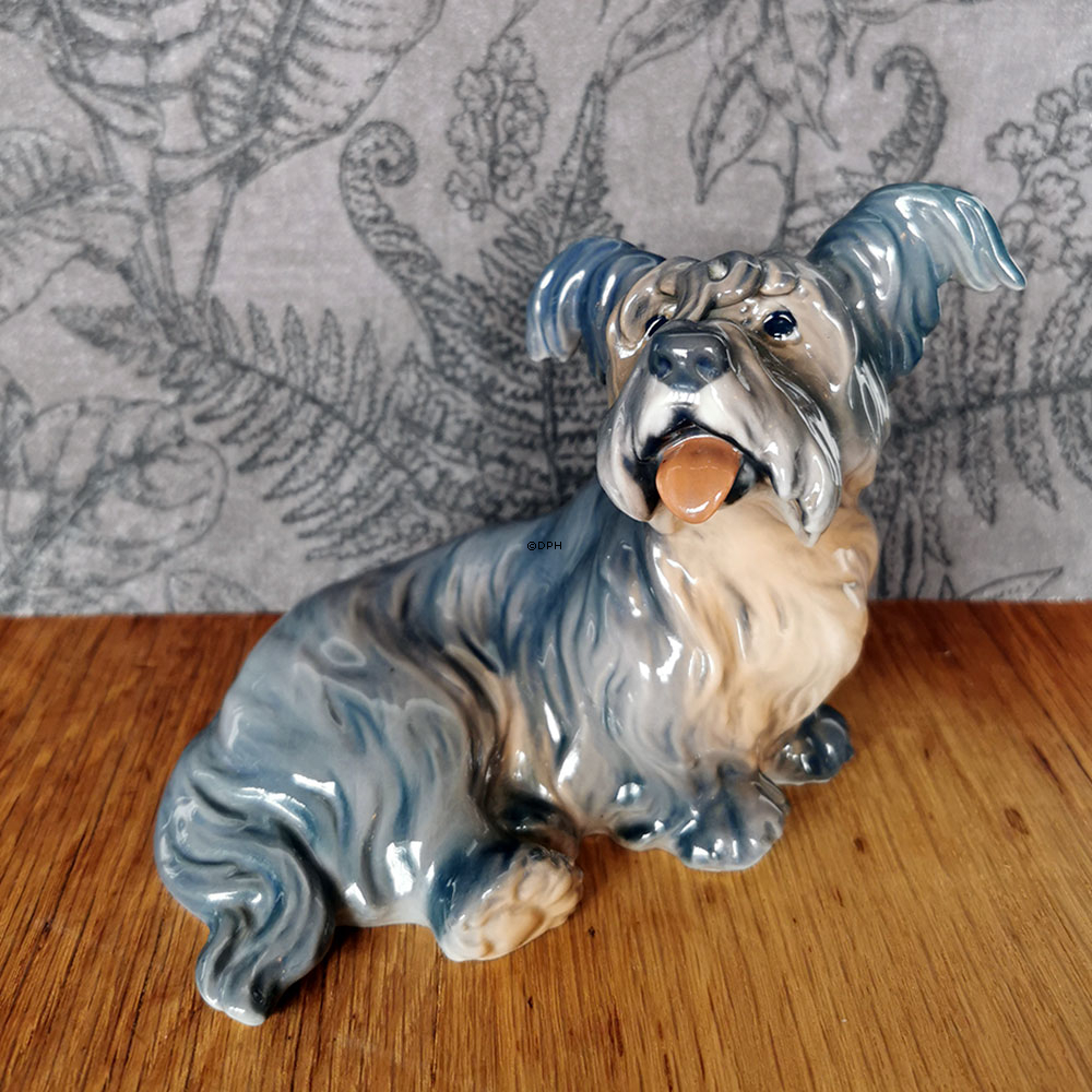 Skye Terrier, Dahl Jensen Hund Figur