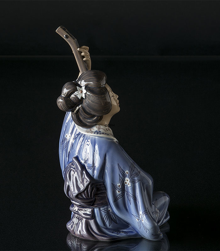 Japanische Frau, Geisha, Dahl Jensen Figur Nr. 1155