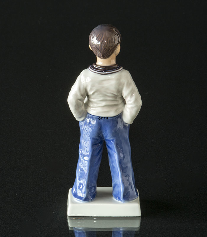 Junge, Matrose, Dahl Jensen Figur Nr. 1225
