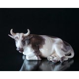 Kuh liegend Nr. 1234 Dahl Jensen