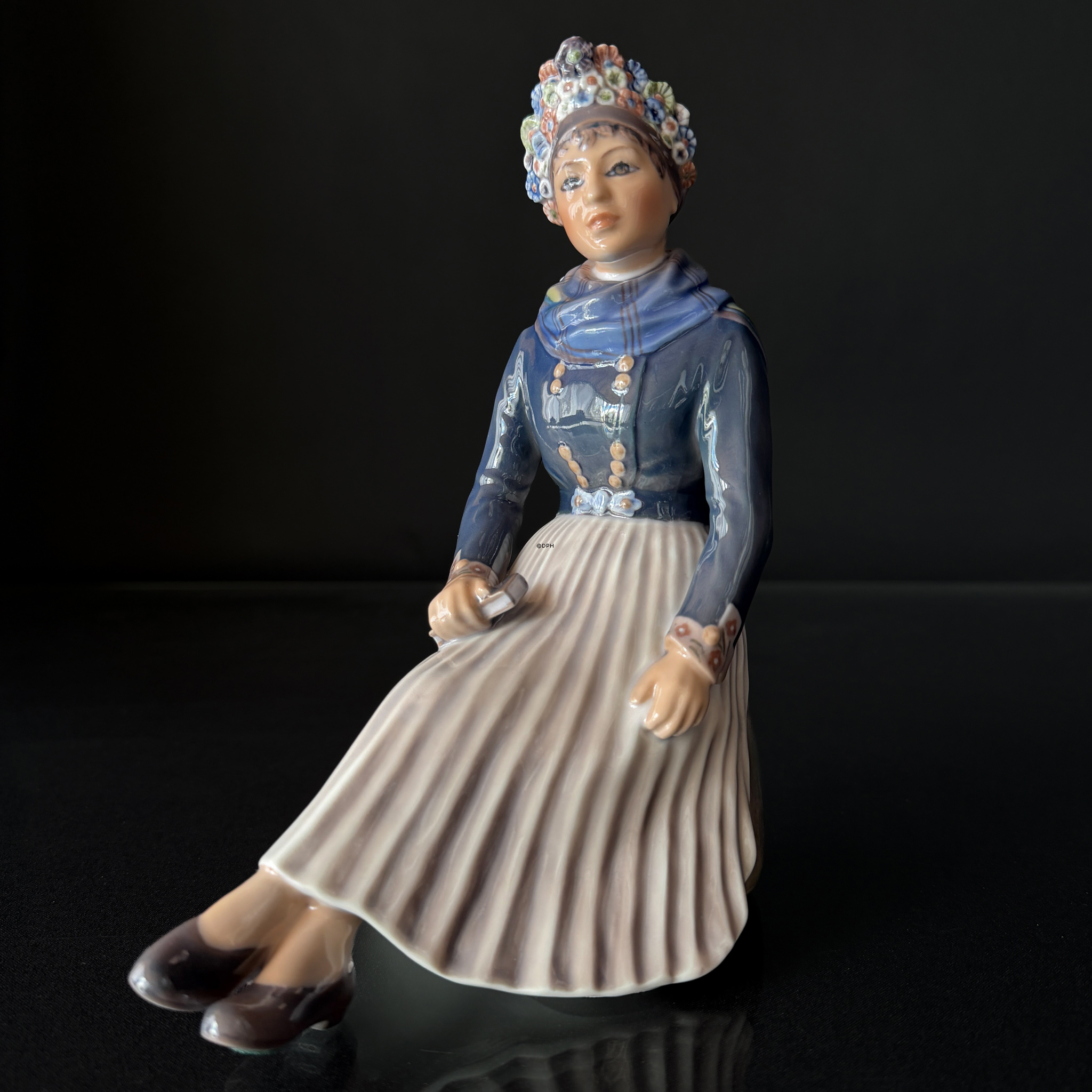 Fanö Brautjungfer, Dahl Jensen Figur Nr. 1324