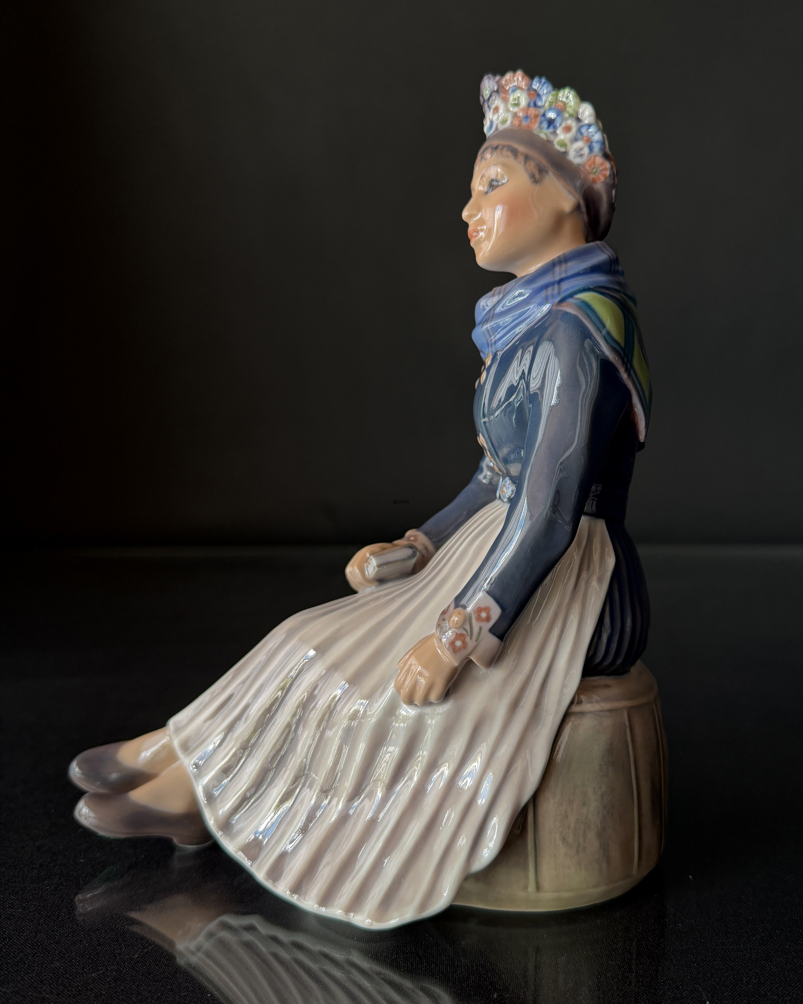 Fanö Brautjungfer, Dahl Jensen Figur Nr. 1324