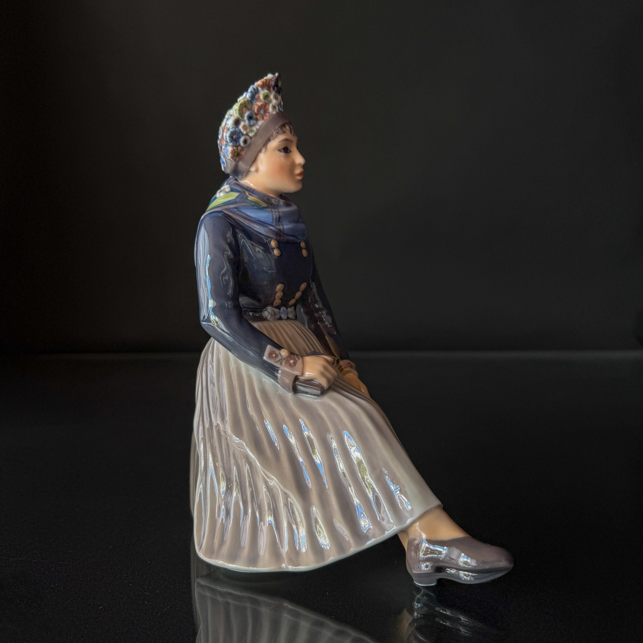 Fanö Brautjungfer, Dahl Jensen Figur Nr. 1324