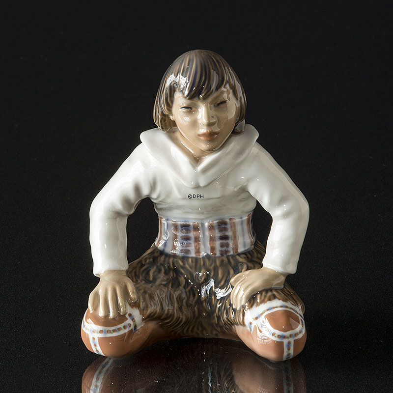 Innuit Grönländischer Junge Dahl Jensen Nr. 1358