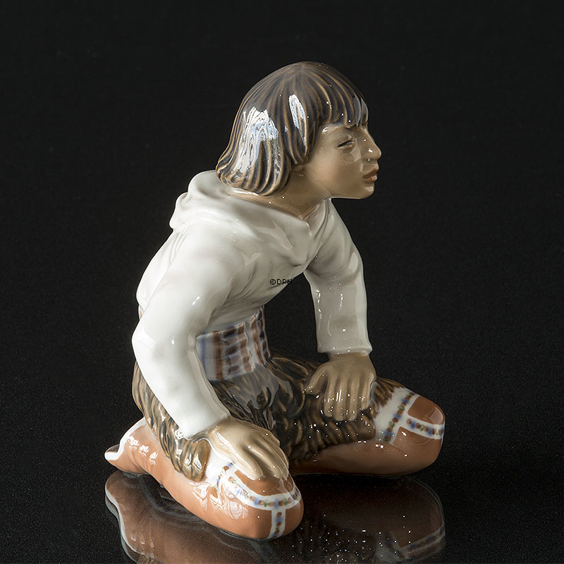 Innuit Grönländischer Junge Dahl Jensen Nr. 1358