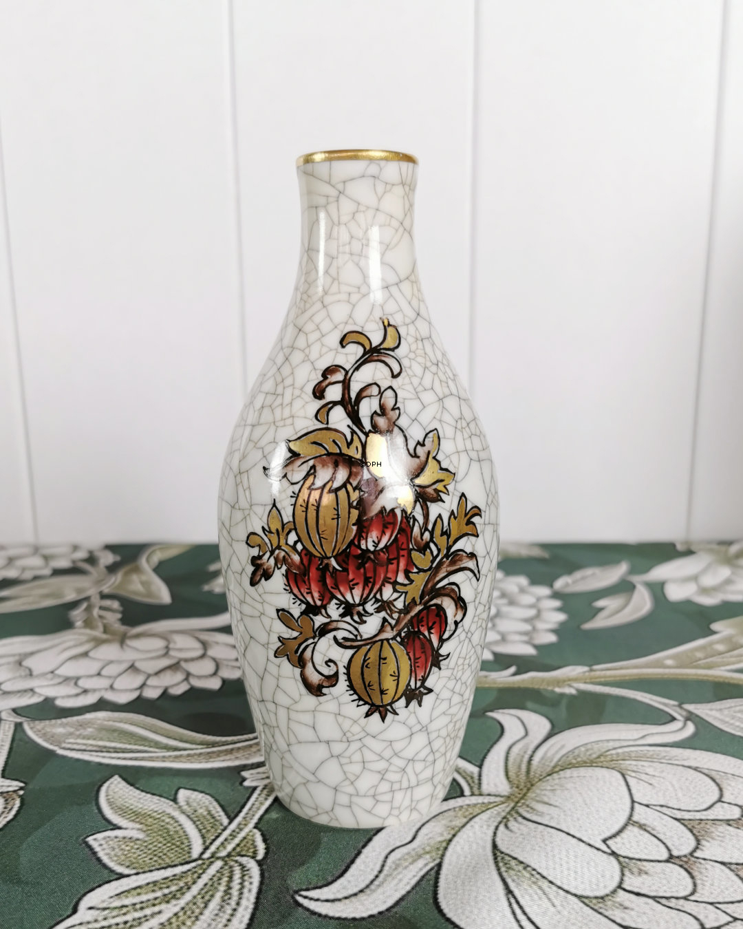 Dahl Jensen Vase, Craquelé Nr.25-172-K