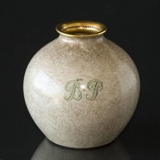Dahl Jensen Vase mit Haus Nr. 435
