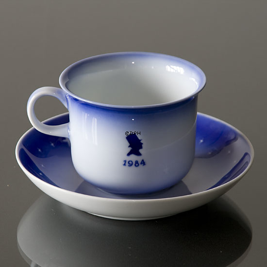 1984 Desiree Svend Jensen Hans Christian Andersen Weihnachtstasse mit Untertasse