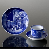 1992 Desiree Svend Jensen Hans Christian Andersen Weihnachtstasse mit Untertasse