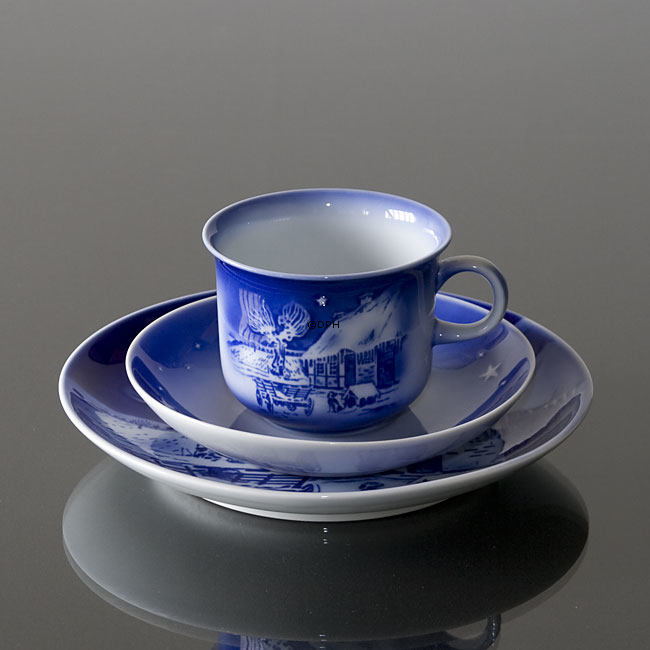 1993 Desiree Svend Jensen Hans Christian Andersen Weihnachtstasse mit Untertasse