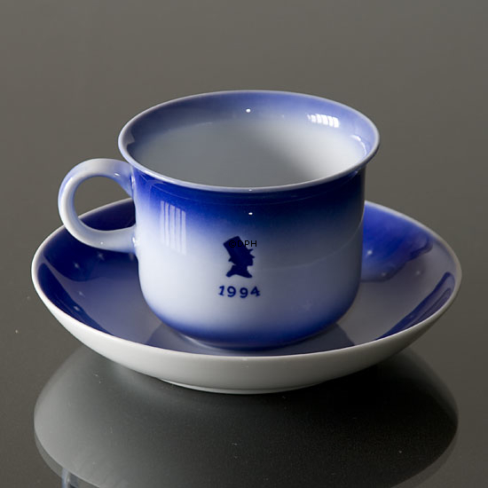 1994 Desiree Svend Jensen Hans Christian Andersen Weihnachtstasse mit Untertasse