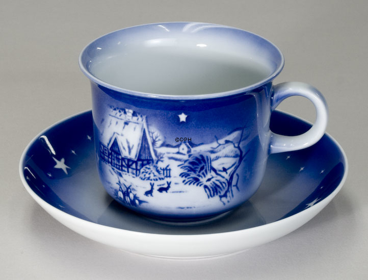 1996 Desiree Svend Jensen Hans Christian Andersen Weihnachtstasse mit Untertasse
