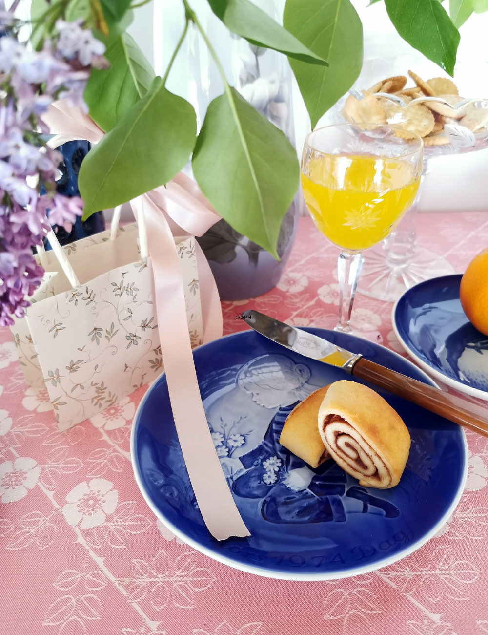 Margeriten für Mutter 1974, Desiree Muttertagsteller Svend Jensen von Dänemark