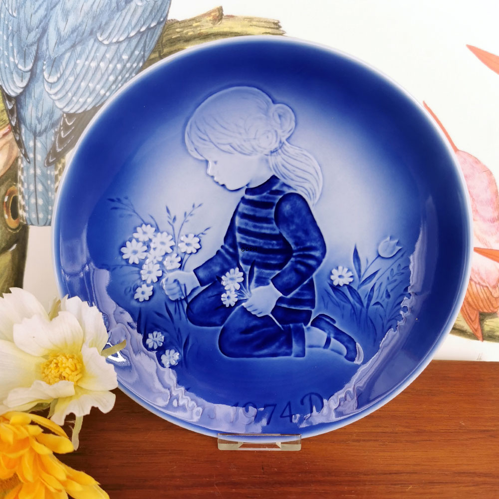 Margeriten für Mutter 1974, Desiree Muttertagsteller Svend Jensen von Dänemark