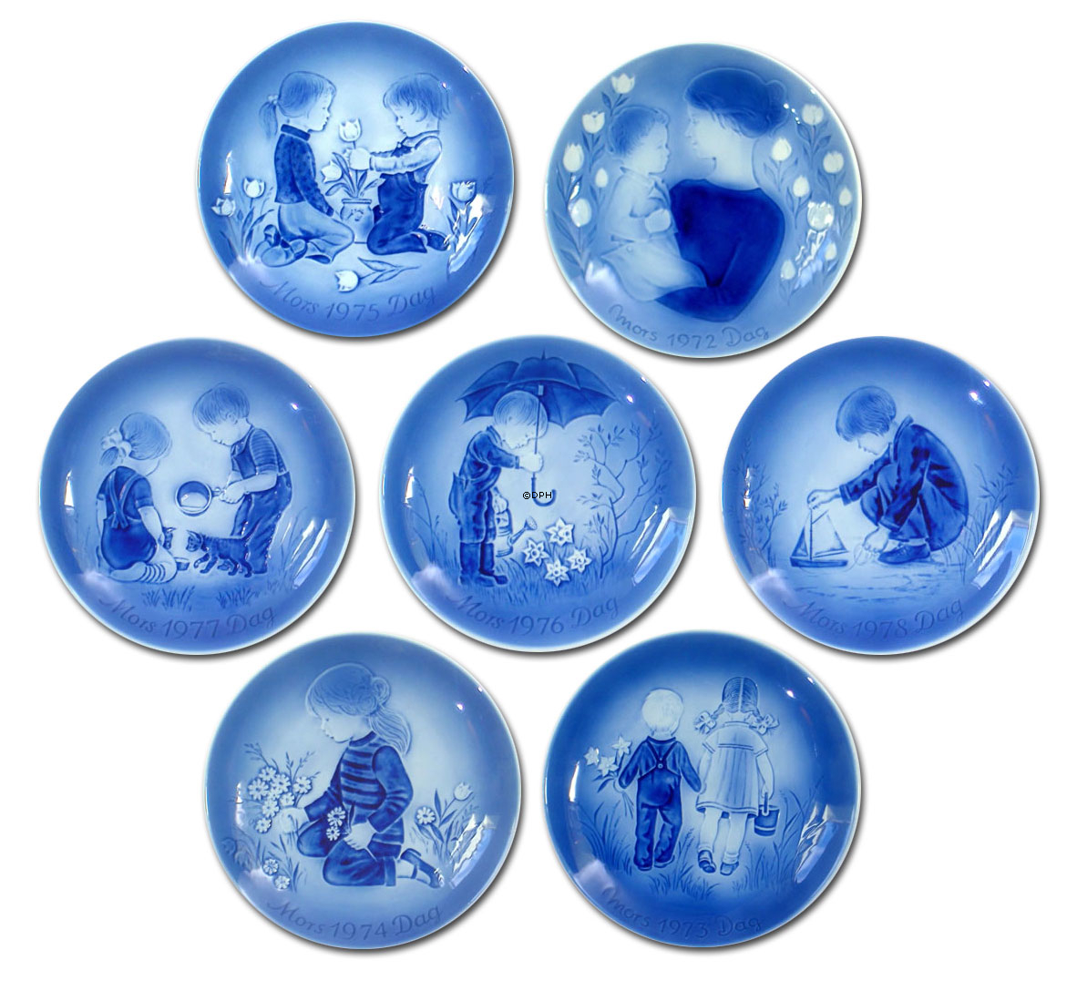 Eine Überraschung 1975, Desiree Muttertagsteller Svend Jensen aus Dänemark