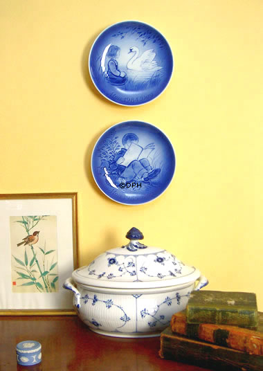 Ein ruhiger Moment 1985, Desiree Muttertagsteller Svend Jensen aus Dänemark