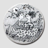 Wiinblad Butterbrett "Mai", schwarz Nr. 3013-5