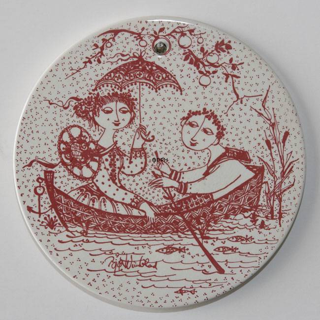 Wiinblad Butterbrett "Juli", rot Nr. 3013-7